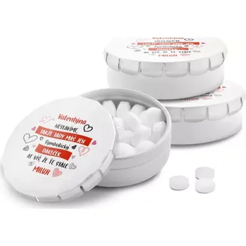 Bonbon Sablio Mentolky Valentýna neslavíme ... - 3 ks