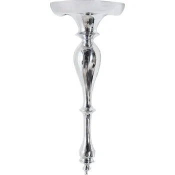 Věšák Nástěnný barokní držák SCALA 60 CM stříbrný