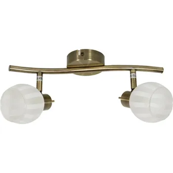 Nástěnné svítidlo Nástěnné lampy s patinou, pásky G9