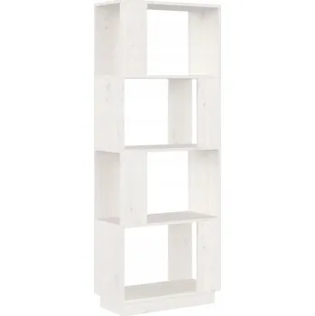 Knihovna Regál VidaXL 51 cm x 132 cm x 25 cm bílý