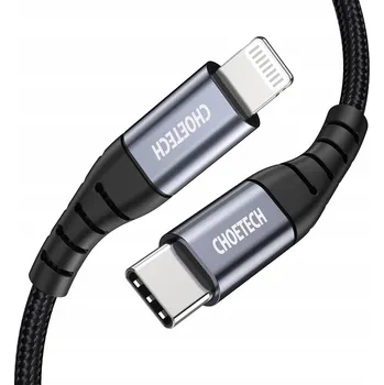 Datový kabel Kabel Choetech USB typ C - Apple Lightning 2 m černý