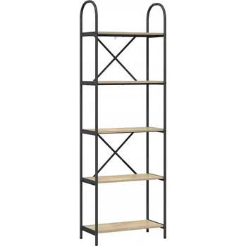 Knihovna Police dřevěná VidaXL 60 x 30 cm dub sonoma