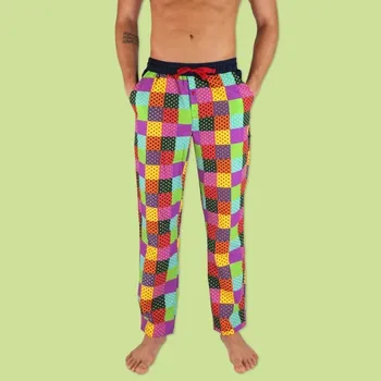 Dámské pyžamo Pyžamové kalhoty na spaní Unabux XL / XXL