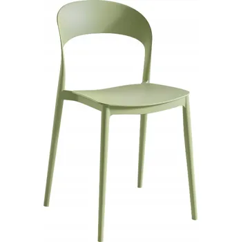Jídelní židle Stohovatelná židle Radana New - zelená
