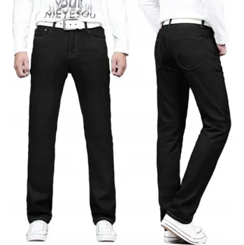 Pánské džíny Černé pánské džíny HUNTER 610/6 W42 L36