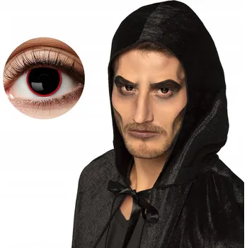 Halloweenské čočky DEMON