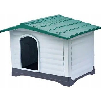 Bouda pro psa Max 424S plastová bouda pro psa zelená 69 x 91,5 x 66 cm