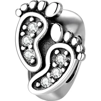 Přívěsek Korálky Přívěsek Stoper Nožičky Stříbro 925 Korálky Trusky