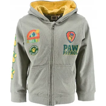 Chlapecká mikina Dětská mikina bavlna Sun City šedá, velikost 110