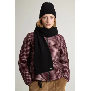 Klobouk SET ČEPICE A ŠÁLA WOOLRICH GIFT BOX BLACK