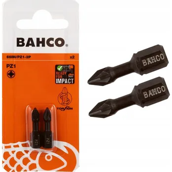 Bit BAHCO 66IM/PZ1-2P Rázový bit PZ1 x 25 mm 2 ks