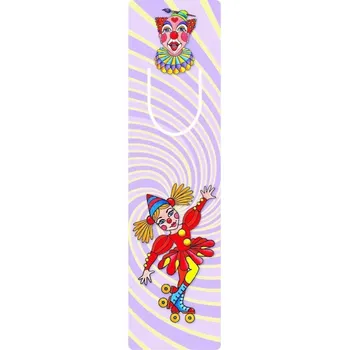 Doplněk ke knize Klauni - Záložka s průsekem