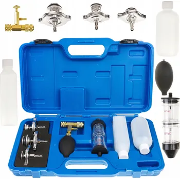 Autoelektronika SADA PRO TEST TĚSNOSTI TĚSNĚNÍ POD HLAVOU VÁLCŮ CO2 CHLADICÍHO SYSTÉMU