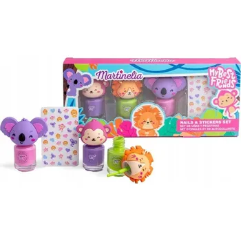 Přípravek na nehty Sada laků na nehty pro děti My Best Friends Martinelia 3,5 ml