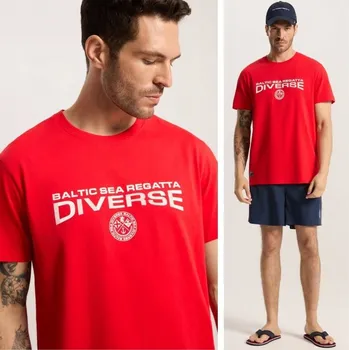 Pánské tričko Pánské tričko s kulatý výstřihem Diverse, velikost M