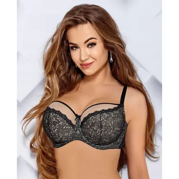 Podprsenka Polovyztužená podprsenka Vena VB-323 černo-béžová 90C