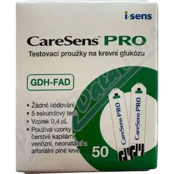 Testovací proužek do glukometru CareSens PRO testovací proužky 50ks