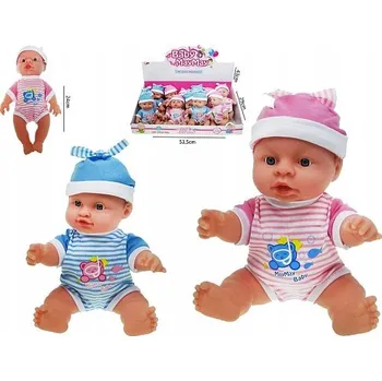 Panenka PANENKA MIMINKO CHLAPEČEK MLUVÍ, 23,5 CM. MIMINKO MODRÉ