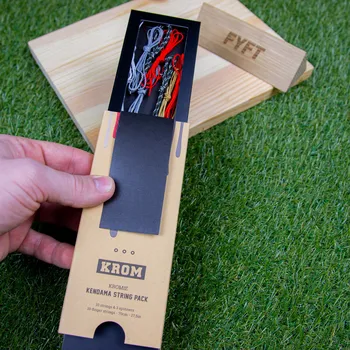Dřevěná hračka KROM kendama stringy (10 pack) - kendama příslušenství Barva: Kromie