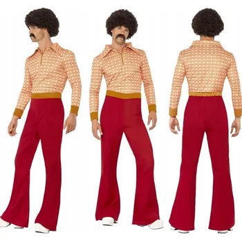 Karnevalový kostým Kostým pro kluka, 70. léta, disco, diskotéka, hvězda, velikost L