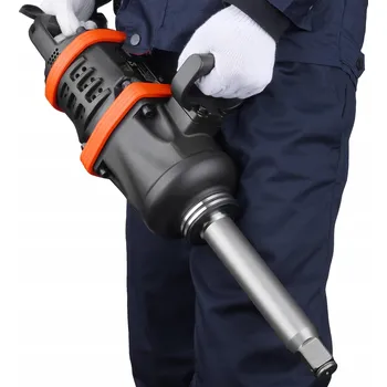 Pneumatický rázový utahovák s hliníkovým tělem a 8palcovým prodlouženým vřetenem