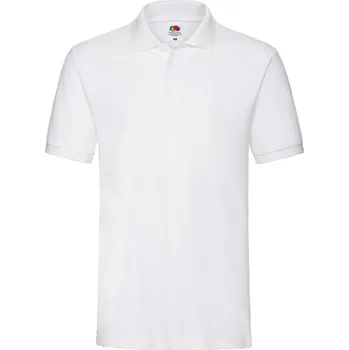 Pánské tričko Fruit of the Loom pánská polokošile Premium Polo velikost 3XL