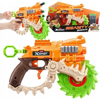 Dětská zbraň ZURU X-SHOT RAKETOMET INSANITY HORRORFIRE REAPER X SADA PISTOLE A ŠIPKY