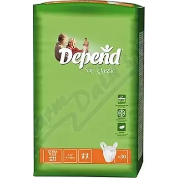 Inkontinenční kalhotky Depend Slip Classic Extra Plus inkont.kalh. 30ks