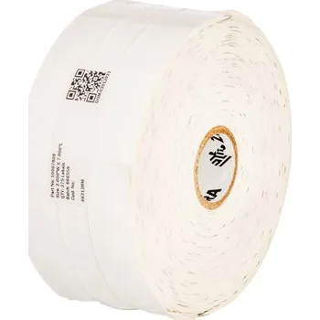 Kancelářský papír Zebra Wristband, Synthetic, 2x7in (50.8x177.8mm); DT, Lam 65843RM / 66213RM, Coated, 1in (25.4mm) core, 275/roll, 6/box. Black mar 10007909