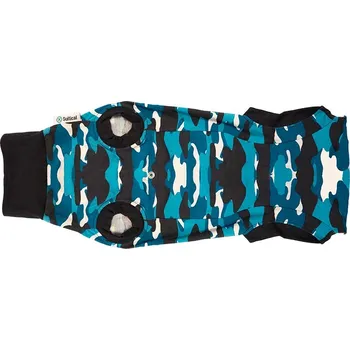 Obleček pro psa Obleček ochranný Suitical Dog BLUE CAMO 61cm M+