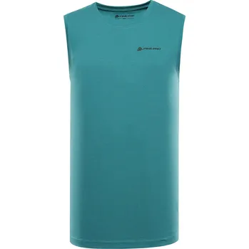 Pánské tílko Pánské sportovní tílko ALPINE PRO Qaret zelené Velikost: XXXL