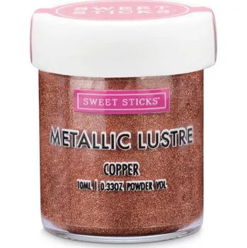 Prachová barva metalická Copper 10ml - Sweet Sticks | Skvělé pro Váš domácí dort