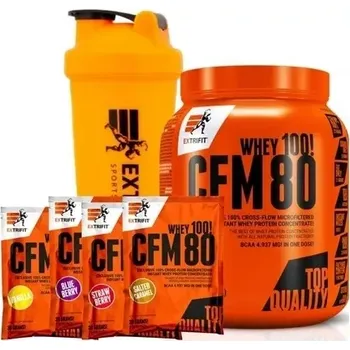 Protein Extrifit CFM Instant Whey 80 1000&nbsp;g + ZDARMA Šejkr Extrifit 600ml a 4x vzorek
