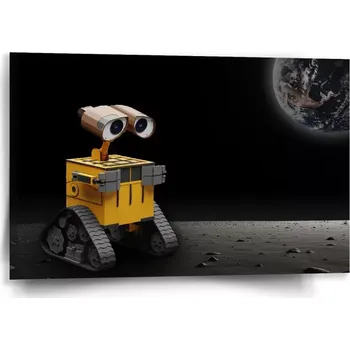 Obraz Sablio Obraz Wall-E robot Měsíc - 60x40 cm