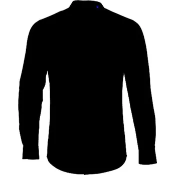 Pánská košile Neoblu Bart Pánská košile s mao límečkem SL03792 Deep black 4XL