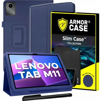 Pouzdro na mobilní telefon POUZDRO SLIM PRO LENOVO TAB M11 10.95" 2024 TB330FU TB330XU TB331FC TMAVĚ MODRÉ