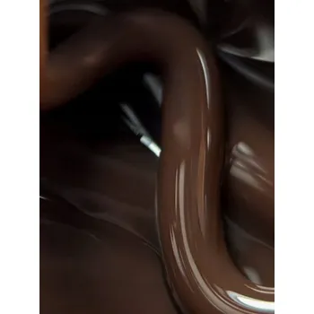 Lak na nehty TOUCH Builder liquid 29 - hluboká hnědá silný gel, 15 ml