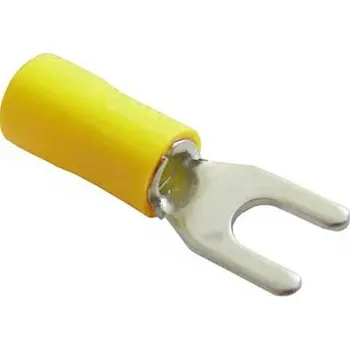 Síťový kabel Vidlička kabelová 4,3mm žlutá (SVS 5,5-4)