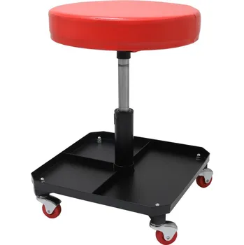 Nářadí pro automobil Sedák montážní pojízdný, červený