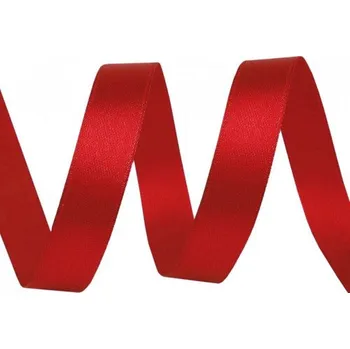 Stuha Atlasová stuha šíře 24mm, červená