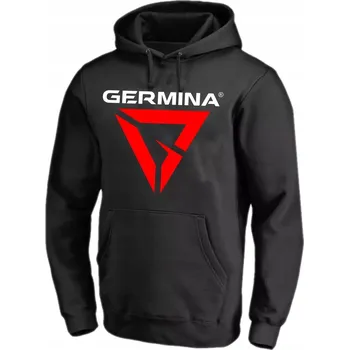 Pánská mikina Mikina Germina Hoodie Black černá vel. 3XL