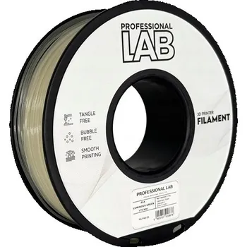Filament Filament Prof. Lab PLA 1,75 mm 1 kg Svítící Zelená | Luminous Green