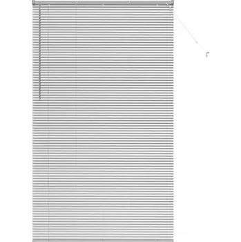 Žaluzie Okenní žaluzie s roletou, manuální, stříbrná, hliníková