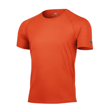 Pánské tričko QUIDO pánské merino triko - Červená 3737 / M / Červená