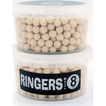 Boilies RINGERS Bílé Boilies na Ryby a Korýše 8mm