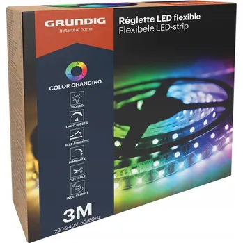 LED páska VÝKONNÁ LED PÁSKA VODĚODOLNÁ IP65 3m 180 LED DIOD ROLE PÁSEK + DÁLKOVÝ OVLADAČ