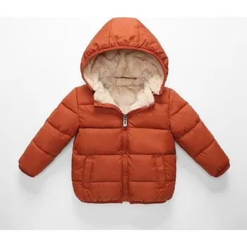 Dětská zimní bunda L1864 cihlová 5