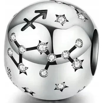 Přívěsek Přívěsek znamení zvěrokruhu Střelec 22.11 - 21.12 korálek charms stříbro 925