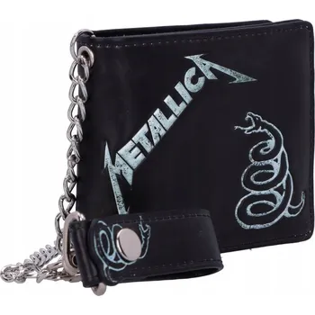 Peněženka METALLICA: ČERNÉ ALBUM - RAŽENÁ PENĚŽENKA