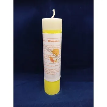 Svíčka Bylinná svíce Heřmánek malá